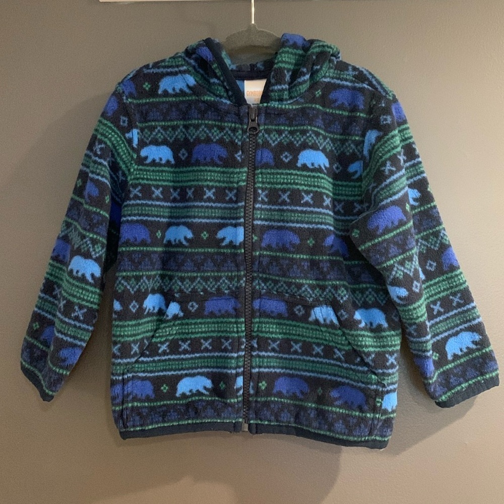 Gymboree zip up hoodie size 2T